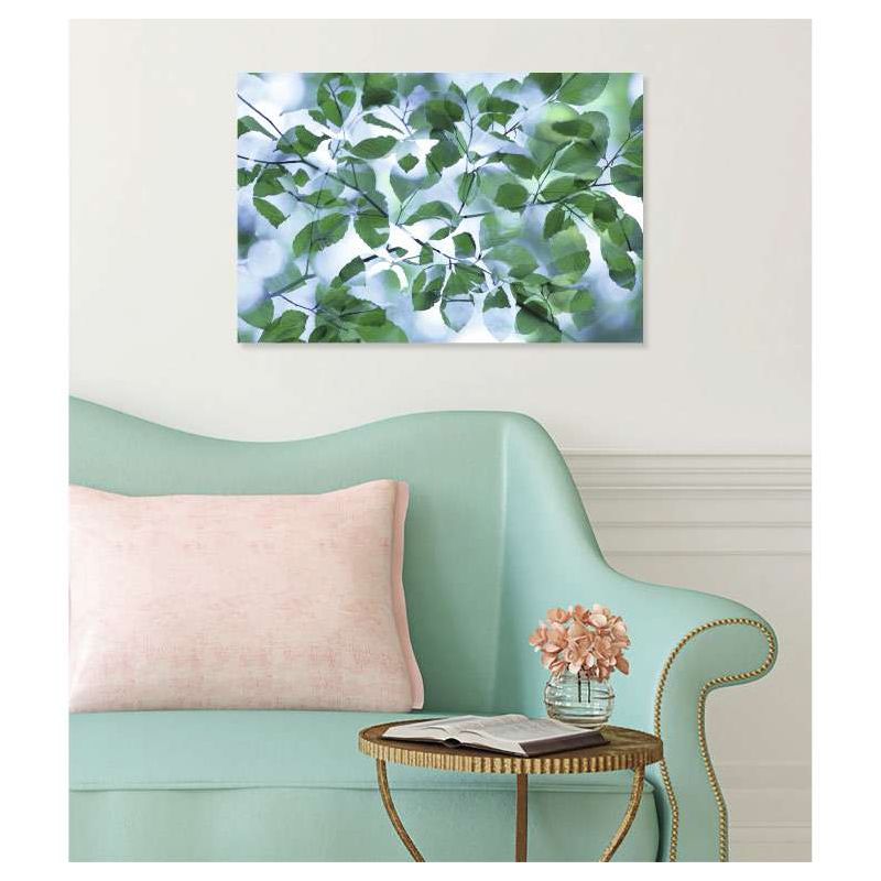 Tableau FEUILLAGE BLEU
