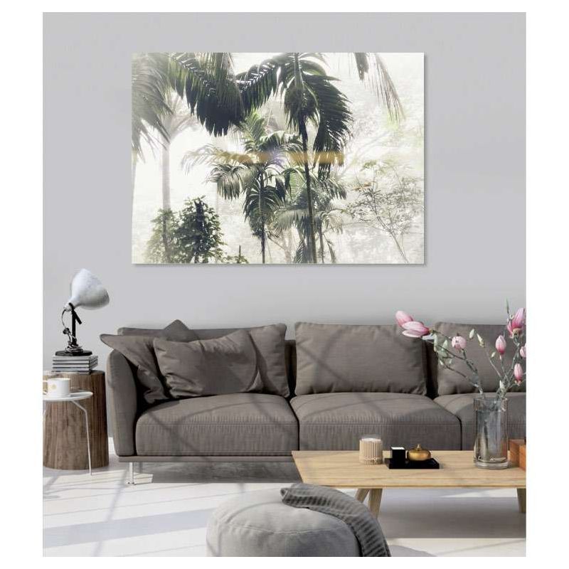 Cadre décoratif représentant des palmiers exotiques