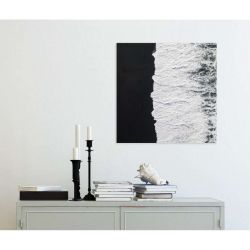 BLACK SAND BEACH canvas print