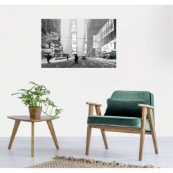 Cadre mural photographie hivernale des rues de New York