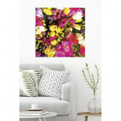 BOUQUET OF FREESIAS Canvas print