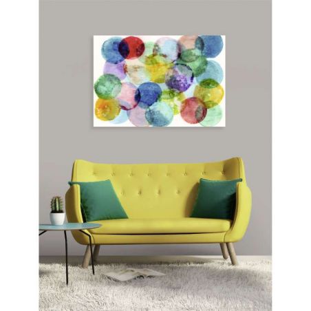 COLOURED CIRCLES canvas