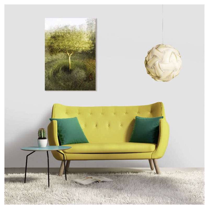OLIVE TREE IN MY GARDEN canvas print