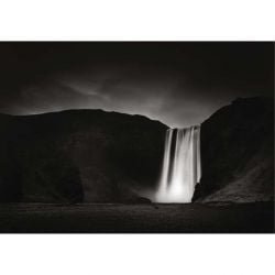 SKODAFOSS BY NIGHT canvas print