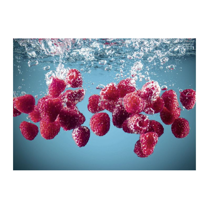 RASPBERRY BUBBLES canvas print - Kitchen canvas print