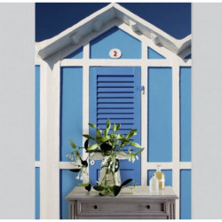 BEACH HUTS wall hanging