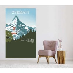 Tenture suspendue ZERMATT