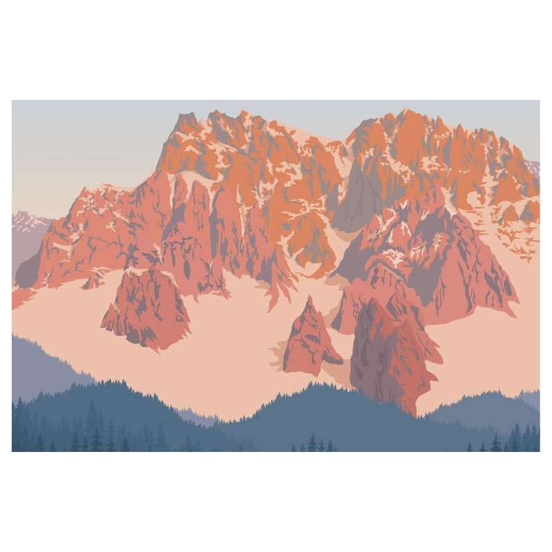 MORNING LIGHTS canvas print - Mountain canvas print