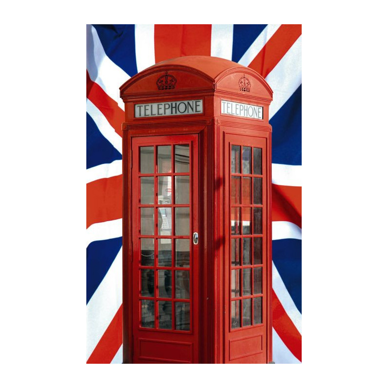 LONDON CALLING  wall hanging - Red wall hanging