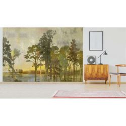 Papier peint tapisserie HORIZON DORE