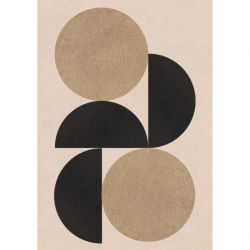 Poster minimaliste au design contemporain et épuré