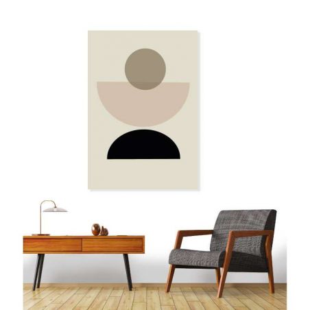 Tableau zen forme géométrique