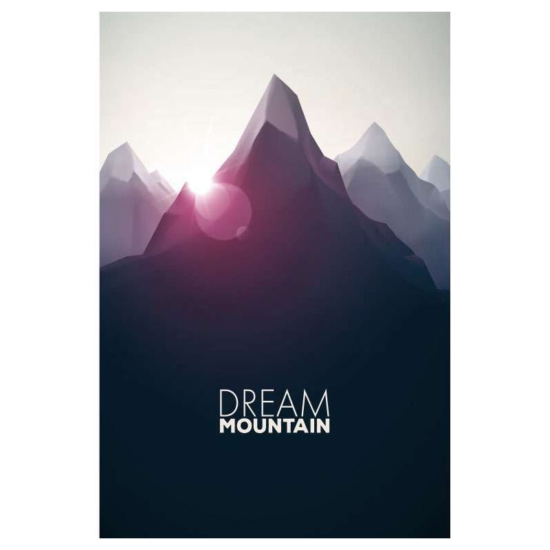 ETERNAL PEAK canvas print - Mountain canvas print