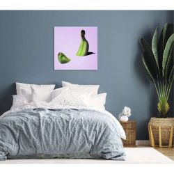 GREEN BANANA canvas print