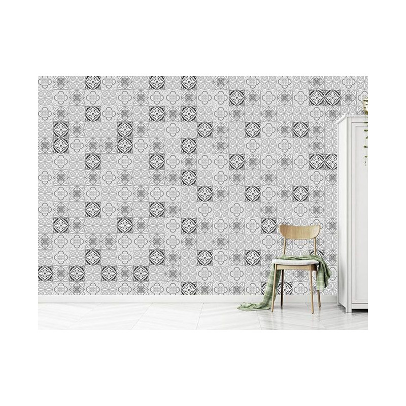 Papier Peint CARREAUX DE CIMENT