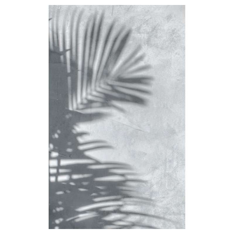 Tenture suspendue PALM SHADOW - Tenture murale noir et blanc