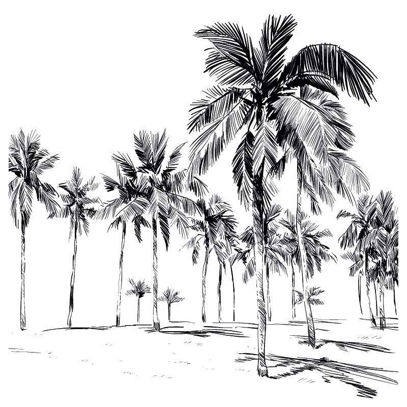 PALM GROVE wall hanging - Nature wall hanging