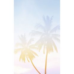 PALM TREES PASTELposter