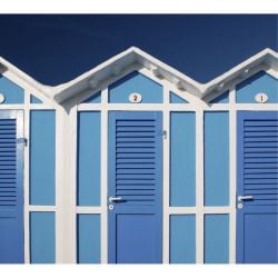 BEACH HUTS poster