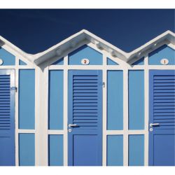 Poster CABINES DE PLAGE