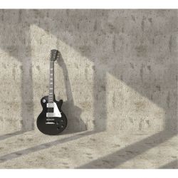 GUITAR ON THE WALL poster