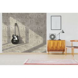 GUITAR ON THE WALL poster