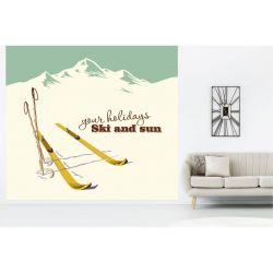Papel pintado SUS VACACIONES