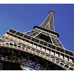 Papier peint bleu TOUR EIFFEL PARIS