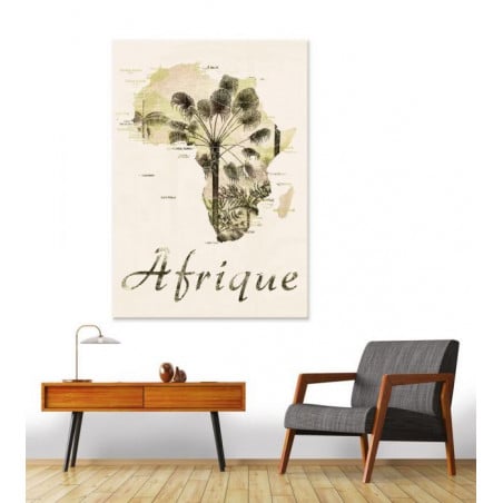 VINTAGE AFRICA canvas print