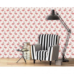 Papel pintado FLAMENCOS MUY ROSADOS