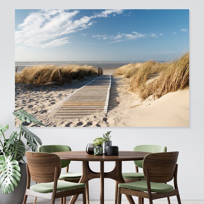 PATH OF THE DUNES  Canvas print - Landscape and nature canvas