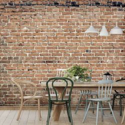 Papier peint style industriel pour décoration moderne