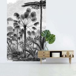 Tapiz de pared contemporáneo - grabado de un paisaje - venta en linea