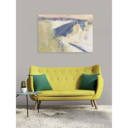 Tableau PAYSAGE ROSE POUDRÉ