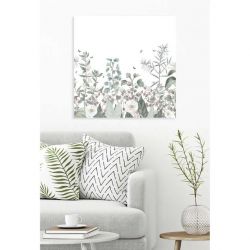 Toile végétale minimaliste
