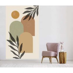 Papier peint moderne pour salle à manger