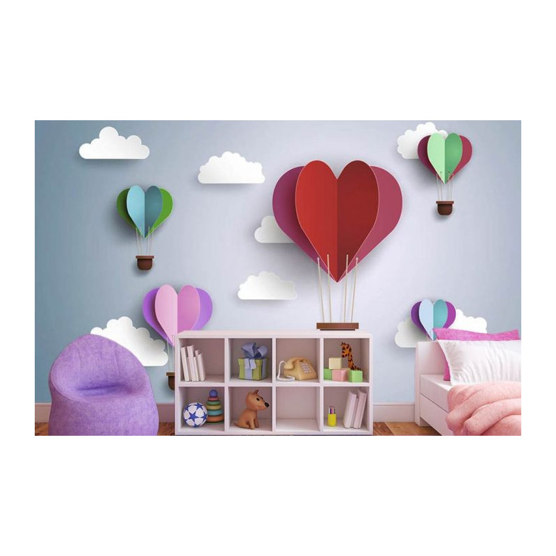 Póster VUELO DE CORAZONES