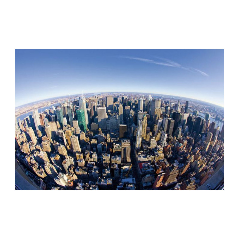 FISHEYE NEW YORK wallpaper - Panoramic wallpaper