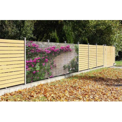FLOWERS WALL Privacy screen