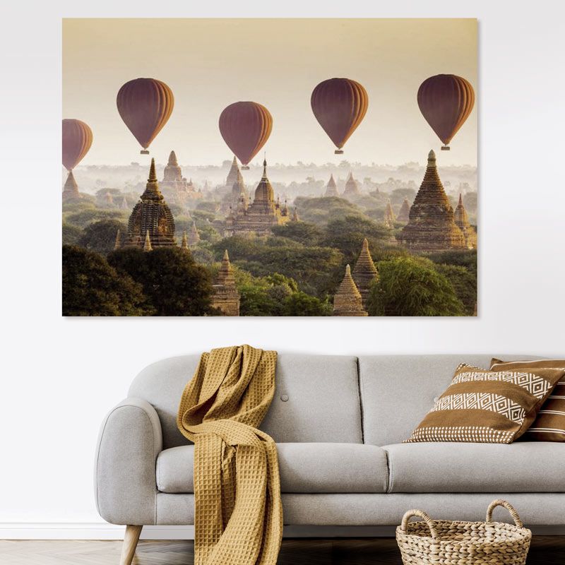 Cuadro de gran tamaño del templo de Bagan - Lienzo impreso