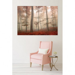 PURPLE FOREST Canvas print