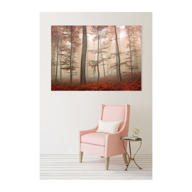 PURPLE FOREST Canvas print