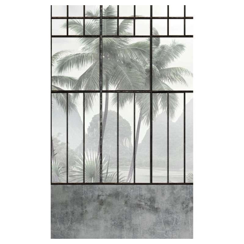 TROPICAL BAY wall hanging - Trompe l oeil wall hanging