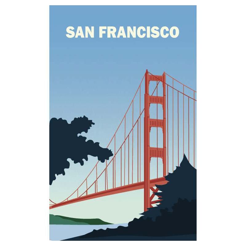 Papier peint SAN FRANCISCO - Papier peint design