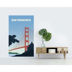 Tenture suspendue SAN FRANCISCO