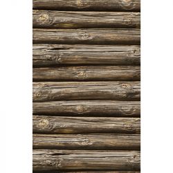 Papier peint RONDIN DE BOIS