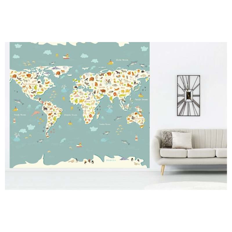 Papier peint ANIMAUX DU MONDE