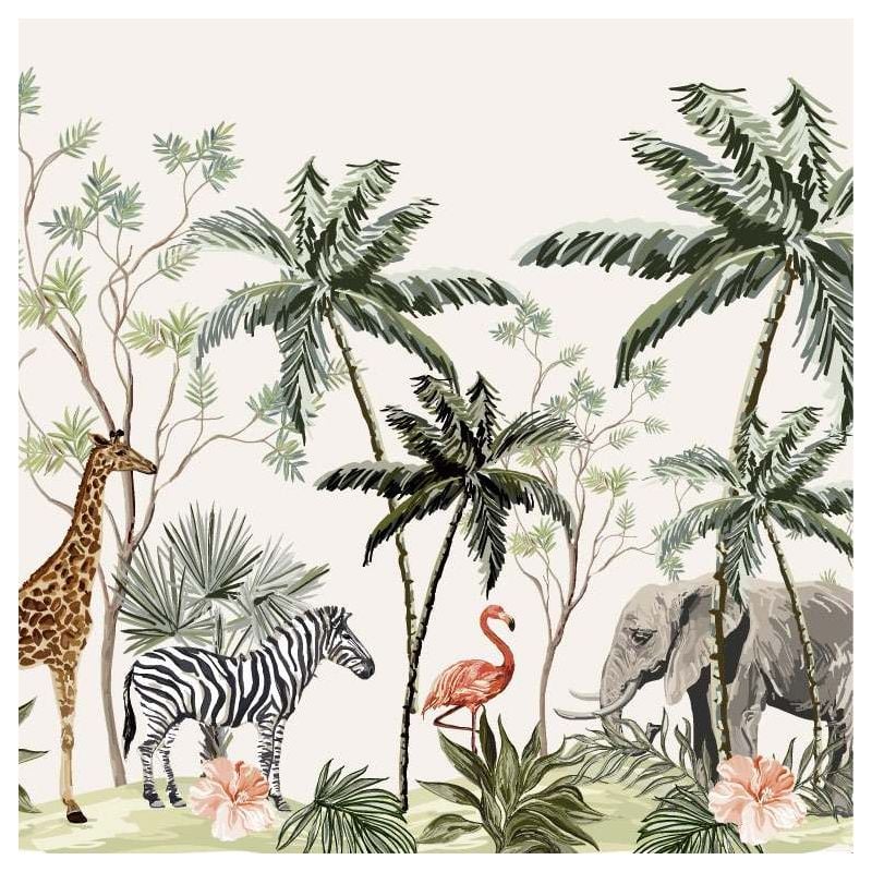 GENTLE JUNGLE wall hanging - Jungle wall hanging