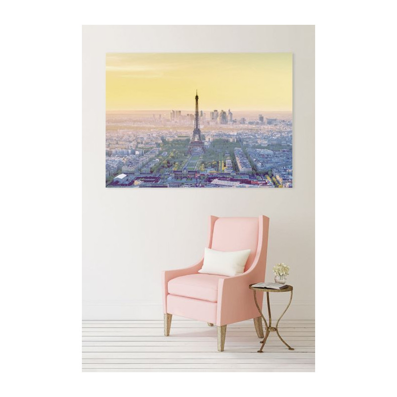 Cuadro en lienzo VISTA GRÁFICA DE PARÍS