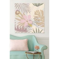 Tableau tropical pour pièce de vie